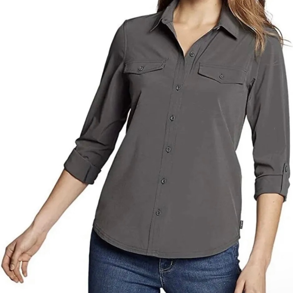 New with tags!

Women's Eddie Bauer Departure 2.0 Long Sleeve Button-Up Shirt- S